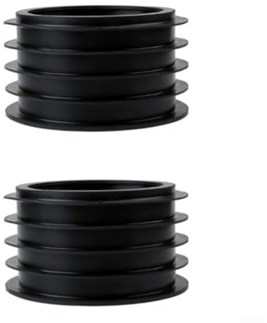 2 Pack 90mm to 110mm Toilet Seal For Ring, Rubber Drain Pipe Sealing For Ring for Sewage Pipe Conversion, Water Tank Drain Accessories for Residential Commercial Plumbing