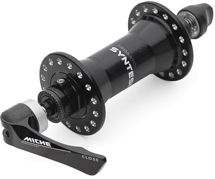 MICHE Primato Syntesi Road Hub, Schwarz, 24H/Front