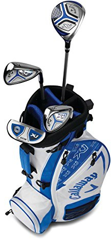 Callaway Golf 2018 Xj Junior Set, Nivå 1, 4 Stycken Set, Vänster Hand, Vit