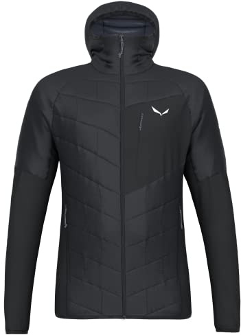 Salewa Herren Ortles Hybrid Awr M JKT Wolljacke, schwarz (Black Out), 46/S