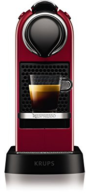 NESPRESSO KRUPS Citiz XN741540 Pod Coffee Machine-Red