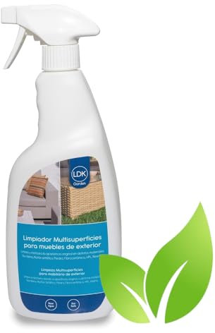 Limpiador Ecológico PROFESIONAL Multisuperficies de Exterior | Limpia la suciedad, aceites y manchas | 750 cc | Para textileno, rattán sintetico, piedra, fibras plásticas, HPL | Limpieza LOLAhome