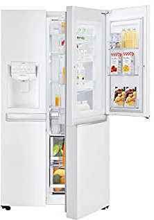 LG GSJ761SWZE frigo américain Autoportante 625 L E Blanc