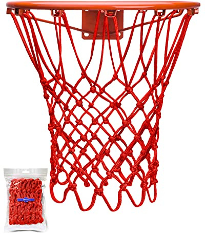 XXXYYY Basketball Net Replacement Heavy Duty, 2023 Professional On-Court Quality, Fits Outdoor Indoor Standard Rim, All Weather Anti Whip