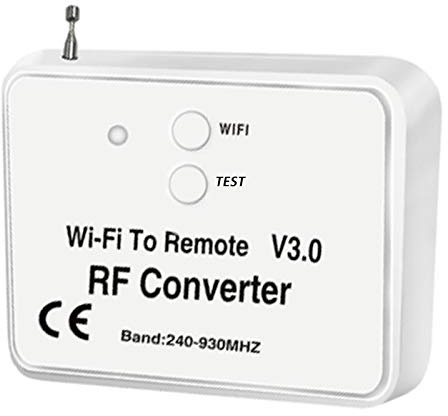 meialla 240-930MHz fjärrkontroll universell trådlös WiFi till RF-omvandlare för smart hem