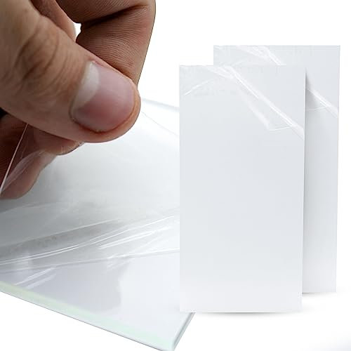 DOJA Barcelona | Pannello Acrilico Trasparente | 200 x 100 mm | 3mm | 1 Pezzo | Lastra Acrilico Trasparente | Fogli Metracrilato Sicuri e Resistenti | Lastra Metacrilato Design e Decorazione