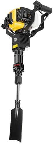 52cc Escavatore a benzina, 2 stroke tombe da giardino 6500 giri/min, con serbatoi di carburante da 1,3 l, per giardini, fattorie, cespugli da giardino, 1500 volte/min