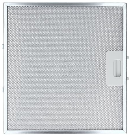 ensipart Metallfettfilter für Dunstabzugshaube kompatibel mit Amica 1006966 rechteckiger Metallfilter für Dunsthaube