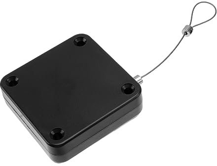 Homoyoyo 1 Pc Tiratore Di Porte Chiudiporta Tagliafuoco Riscaldatore Per Tazze Porta Commerciale Porta a Zanzariera Chiudiporta Automatico Parti Per Accessorio Porta Black Filo Di Acciaio