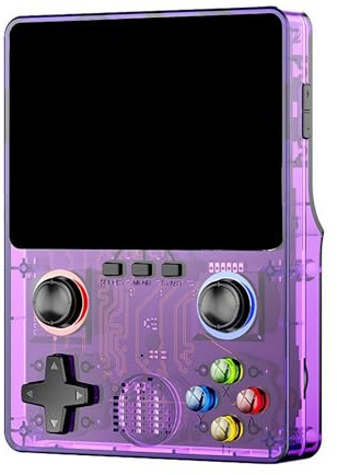 DTREELS Retroblast - Consola de juegos portátil retro de mano, consola de juegos retro, consola de juegos retro portátil, consola de videojuegos, mini consola de juegos HD, consola de juegos portátil