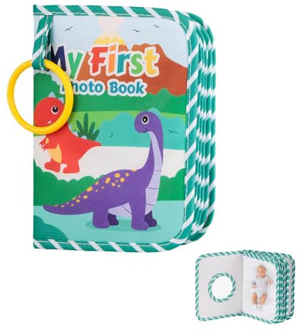 Baby Photo Album Soft Book - Soft Baby Photo, First Album, Memory Book from Birth, Interesting Gift for Newborns, Personalized Keepsake for Babies, Capture Precious Memories