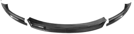 Front Lip Bumper Chin Diffuser Compatible With Tesla Model Y 2020-2024 3 Highland Body Kit Spoiler Accessories(3H Glossy Carbon)