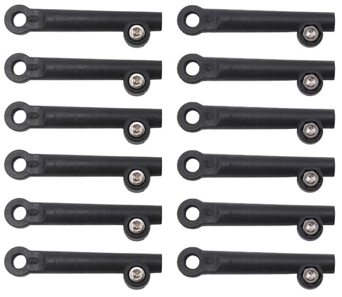 Tacdas 12 Piezas de Guardabarros de Bicicleta, Soporte de Manguito de Extensión para Guardabarros de 20/24/26 Pulgadas para Guardabarros de Bicicleta, Vástago de Conexión de Varilla
