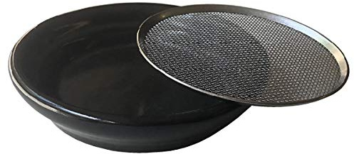ESCHENFELDER Kressesieb 12cm aus Keramik | Edelstahl | Herstellung in Deutschland | Kresse