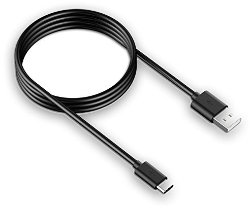 Genuine Sony® Adaptive Mains Charger Plug EP800 / UCH10 / UCH20 & Micro USB / Type C Charge & Sync Data Cable and Compatible to All Other Micro USB / Type C Devices (Type C USB Cable (ONLY) - Black)