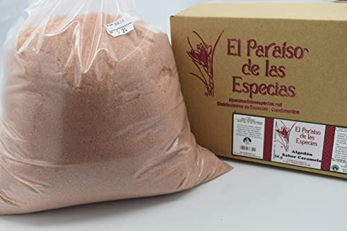 Azúcar Caramelo para Máquina de Algodón de Azúcar 5 kilos - Sabor Caramelo SinGluten -Sin lactosa