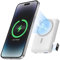 Wireless Portable Charger, Magnetic 10000mAh Power Bank 15W Fast Wireless Charging 22.5W USB PD QC3.0 Type-C LED Display Mag-Safe for iPhone 15/14/13/12/11 Pro/Pro Max (Elegant White)