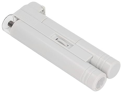 150X Taschenmikroskop Mit LED-Beleuchtung Zoom-Mikroskop Tragbare Doppelrohr-Handmikroskope Mit Skala Für Untersuchungen Im Feld Und Unterwegs