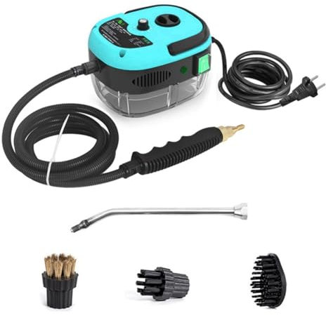 Lisher Pulitore a domestico ad alta temperatura 2500 W, pulitore a da cucina per aria condizionata di sterilizzazione e presa UE