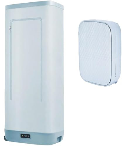 HPTHLY Macchina da Stiro Portatile con pressa a Vapore, tempistica Intelligente e Vestiti asciutti, circolazione dell'Aria Calda a 360°, Sistema Automatico di Cura degli Indumenti per Il Vapore