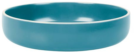 GENEVIEVE LETHU 536317 AEKI - Plato de sopa de inspiración escandinava (20,5 cm), color azul