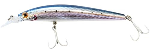 SEABUZZ Minnow Wobbler 22g 12,5cm Flachläufer 1,5-2m Hecht Zander Lachs | Drillingshaken Angelköder - Raubfisch Angeln Köder - Kunstköder - Hechtköder - Fishing Lures – Fischköder