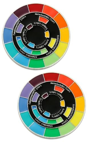 VALICLUD 2stücke Bunte Emaille Brosche Für Jacken Shirts Elegante Anstecknadel Für Partys Und Festivals Hochwertiges Langlebig Und Stilvoll Geschenkidee