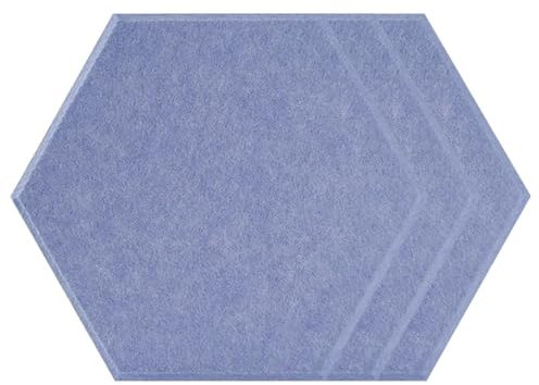 Filz Memoboards Set sechseckig 3-teiliges Sechseck-Schallschutzwandpaneel aus Polyester, schalldicht, selbstklebend, Akustikpaneel, for Arbeitszimmer, E-Sportzimmer, Kinderzimmer, Wanddekoration(Color