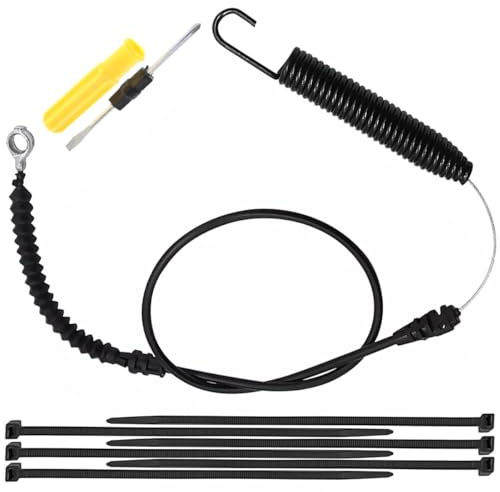 ZAMDOE Câble d'engagement du Plateau de Coupe 746-05124A 946-05124A Compatible pour MTD 13AL795S004 Para Craftsman 347203730 347203731 pour Troy-Bilt pour Yard-Man pour Murray Tondeuse à Gazon