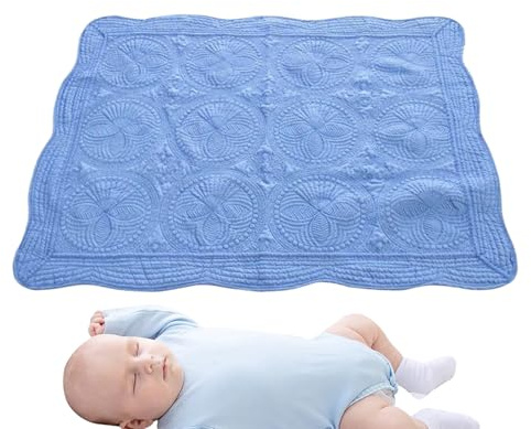 Genérico Edredón para Bebé - Manta Infantil Acolchada con Relieve - Lavable a Máquina, Portátil, para Cochecito y Viaje