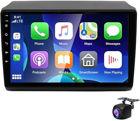 Bilstereo För F-iat Ducato/Pe-ugeot Boxer/Ci-troen Jumper 2006-2023 Android 15, 9 Tum Pekskärm Bluetooth, WiFi/FM/RDS-radio, AHD-backkamera GPS-navigering(Size:M800S)