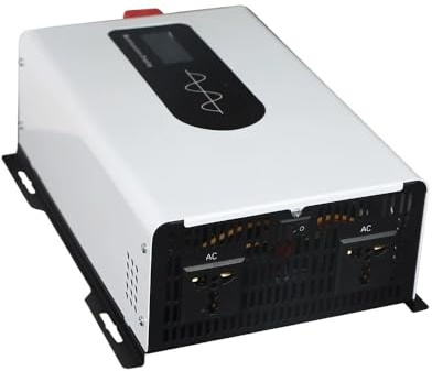 Transformateur Chargeur Portable Onduleur Solaire Hors Réseau pour Voiture 12000 W 10000 W Onduleur Sinusoïdal Pur 10 KW 5 KW 12 V 24 V 48 V vers 110 V 120 V 220 V(24V,220V(60HZ),5000W)