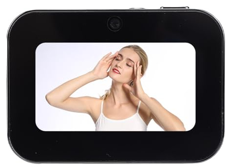 Annadue Fotocamera Digitale 4K per Fotografia e Vlogging, Videocamera Portatile da 64 MP, Touch Screen HD da 3 Pollici, Zoom 16X, Flash Integrato, Funzione Webcam, connettività WiFi (BLACK)