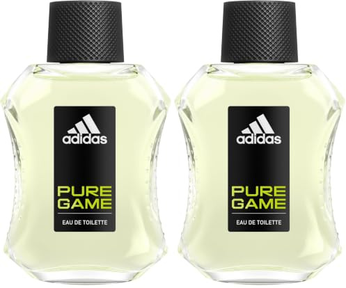Adidas Adidas Pure Game Men Eau de Toilette EDT After Shave 3.40oz / 100ml by adidas (Confezione da 2)