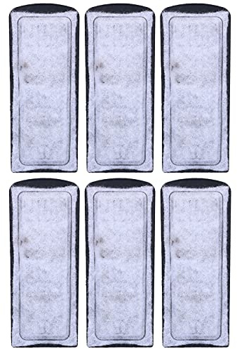 6Pcs Fish Tank Filter Cartridge, Small Filters Cartridge, Aquarium Filter Cotton Replacement, Wall Mounted Filter Accessory, Aquarium Filter Cartridge for Fish Tanks