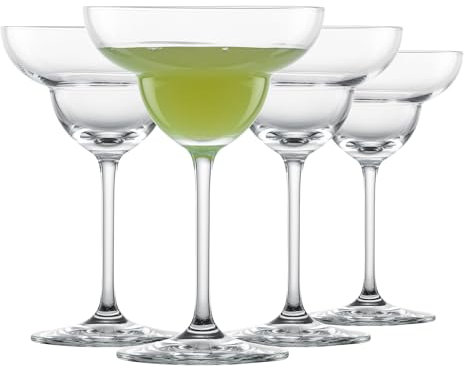SCHOTT ZWIESEL Vasos de margarita Bar Special (set de 4), vasos de cóctel acampanados para margaritas, vasos de cristal Tritan aptos para lavavajillas, fabricados en Alemania (art. nº. 123627)