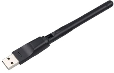 Swiixxer Tarjeta Inalámbrica RT5370 Portátil 2.4G 150Mbps Adaptador WiFi USB Antena WiFi Receptor WiFi USB para PC y TV Box