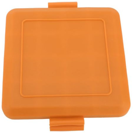 Microwave Panini Maker Non Electric Grill Tray for Golden Crispy Sandwiches Lunch Silicone Stainless Steel (Red) (Yellow) (Blue) (Orange)