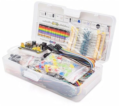 Portable Sturdy And Metal Materials 830Hole Breadboard Craft Supplies Accessory For Student And Hobbyists