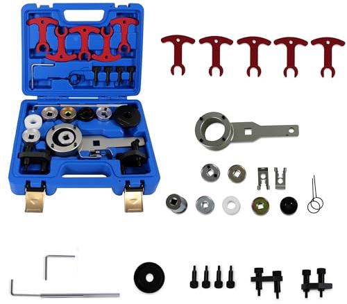 X-UP Motor Einstellwerkzeug Steuerkette Wechsel Satz Kompatibel mit VAG VW Audi 1.8 2.0 TSi TFSi EA888 für 4-Zylinder