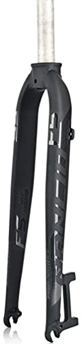 YADZISW Forcella Rigida per Mountain Bike 26/27,5/29 Forcelle MTB ultraleggere in Lega di Alluminio Freno a Disco 1-1/8 QR 9mm 872g (Colore: G, Misura 29'')