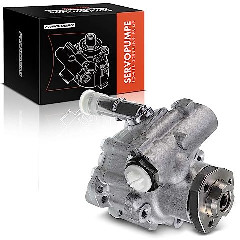 Frankberg Bomba Hidráulica de Dirección Asistida Compatible con A3 8L1 1.8L 2001-2003 TT 8N3 8N9 1.8L 3.2L 1998-2006 New Beetle 9C1 1C1 3.2L 2000-2001 Sustituir# 8N0145154A