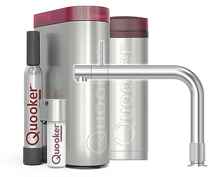 Quooker PRO3 & Cube | Front RVS (Voll-Edelstahl) inkl. Cube-Filter
