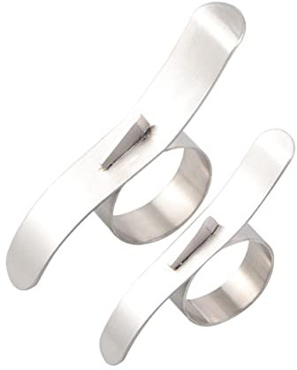 BESTonZON 2 Pièces 304 Zesteur De Citron Éplucheur D'agrumes Éplucheurs D'agrumes De Fruits Dissolvant De Peau d'orange Couteau Éplucheur Orange Éplucheur D'ail Éplucheur De Escargots Bague