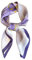 CCAIPU Satin Seidenschal für Damen, Elegante Leicht Seide Schal Bandana Halstuch Kopftuch Schal Tuch Krawatte Geschenk für Frauen 70 x 70cm