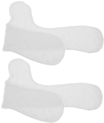 Beaupretty 2 St Sportiga Bomullsinlägg för Bh Återanvändbara Underbröstsvettabsorberande Pads med Andningsbar Fuktabsorberande och Tvättbar Design för Kvinnors Komfort och Svettkontroll vid