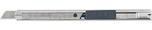 kwb 14909 couteau de coupe en acier inoxydable de 9 mm 014909 (fonction de verrouillage automatique, décrochage lame)