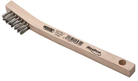Lincoln Electric K3179-1 Stainless Steel Wire Brush, 3 x 7 Row, 12 Pack