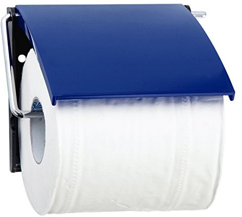 MSV 141904 – Portarrollos (poliestireno, azul oscuro, 30 x 20 x 15 cm