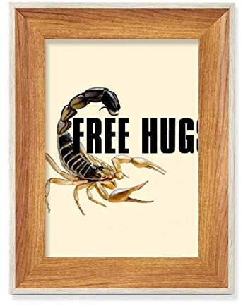 Scorpion Insect Pincers Attack Desktop Wooden Photo Frame Display Picture Art Painting Multiple Sets